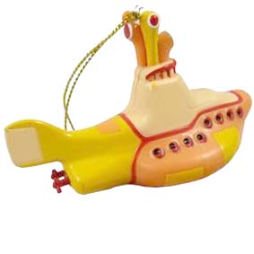 Miniatura do Submarino The Beatles Yellow Submarine 