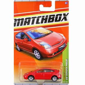 Miniaturas de carros Toyota :: Miniatura do Toyota Prius (2008) Matchbox escala 1/64