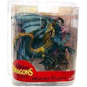 Miniaturas de Dragões Mcfarlane Toys Brasil - Dragons Series 7 Warrior Dragon