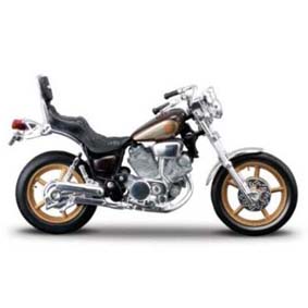 Moto Maisto Yamaha Virago XV 1000 (escala 1/18) raridade