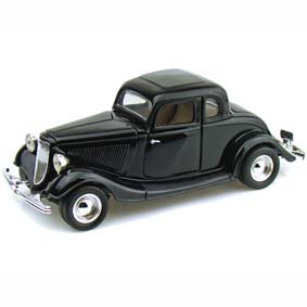 Motormax Miniaturas Diecast escala 1/24 :: Ford Coupe (1934) 