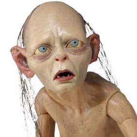 Neca Lord of The Rings Smeagol Action Figure escala 1/4