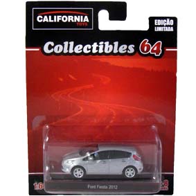 Novo Ford Fiesta hatch (2012) Greenlight California Toys Collectibles escala 1/64 