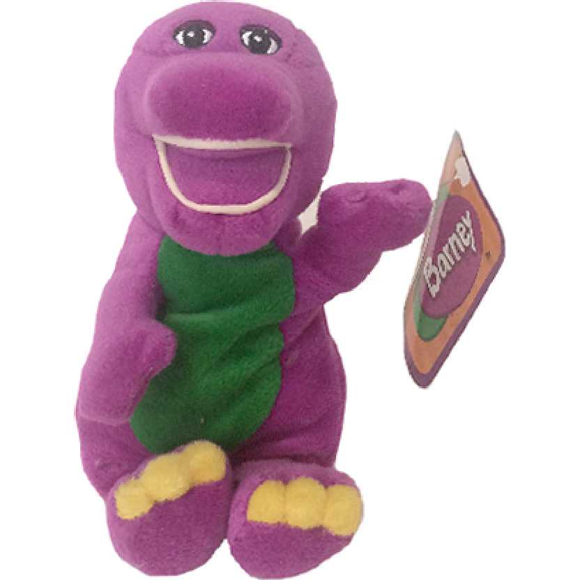 Boneca de Desenho Animado Barney Dinossauro Roxo Brinquedo de Pelúcia