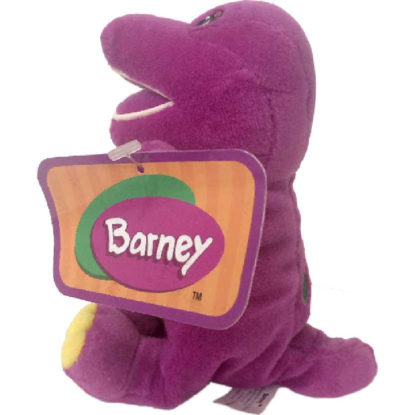 Pelúcia Barney Desenho Dinossauro Roxo Atóxico Multibrink