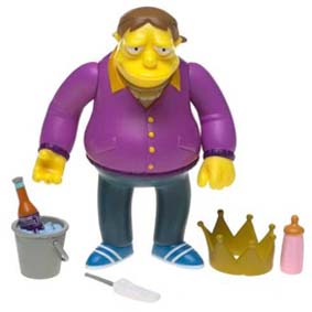 Plow King Barney Boneco dos Simpsons série 11 (aberto)