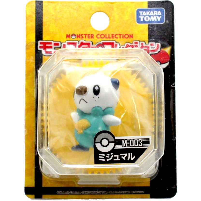 Pokemon Black & White Mijumaru / Oshawott M-003 Monster Collection Takara / Tomy