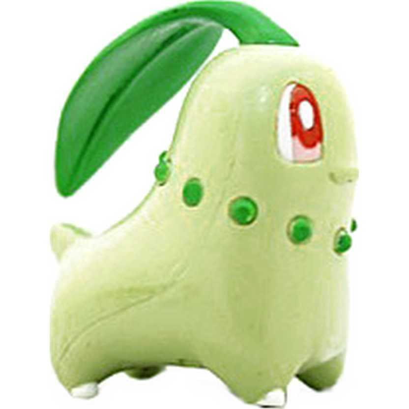 Pokemon Chikorita MC-013 Monster Collection Takara / Tomy (aberto)