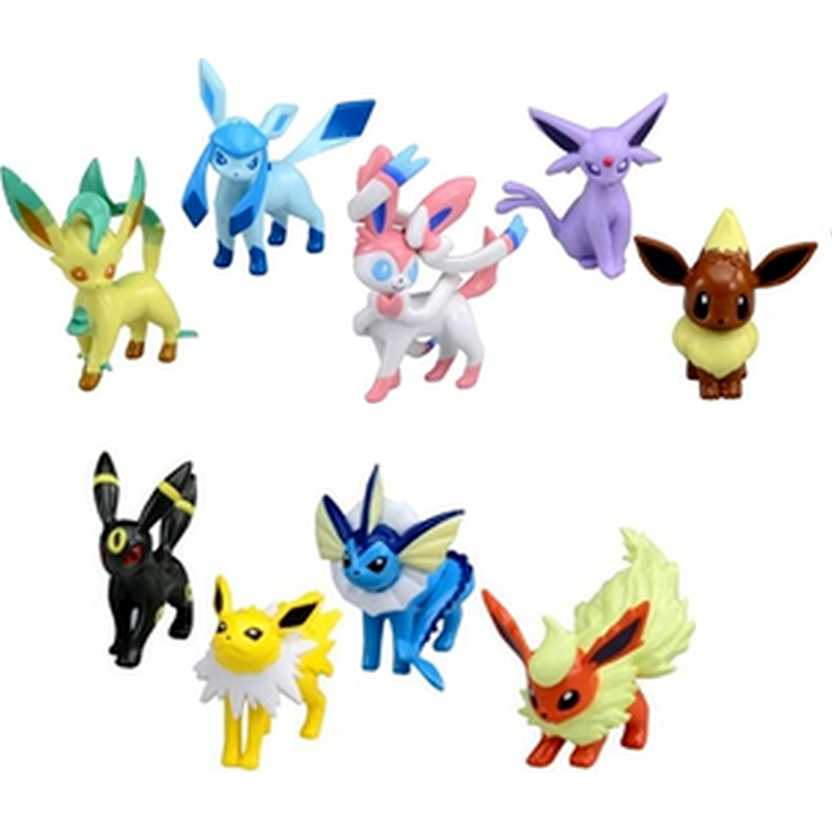 Pokémon Sylveon Eevee Evolução Figura de Batalha wtc Sunny