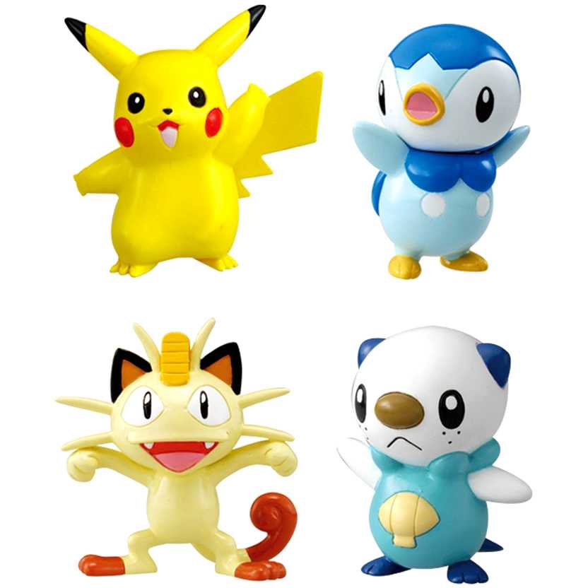 Pokemon Pocket Monster Collection Full Figure Set com 12 bonecos - Arte em  Miniaturas