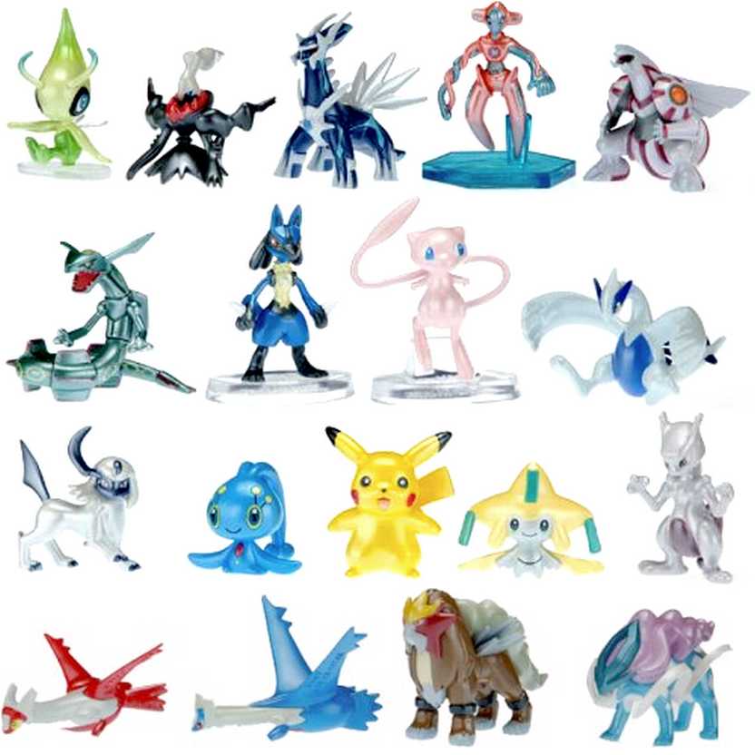 Pokemon Movie 10th Anniversary Takara Tomy boxed set (Palkia, Dialga, Lugia)