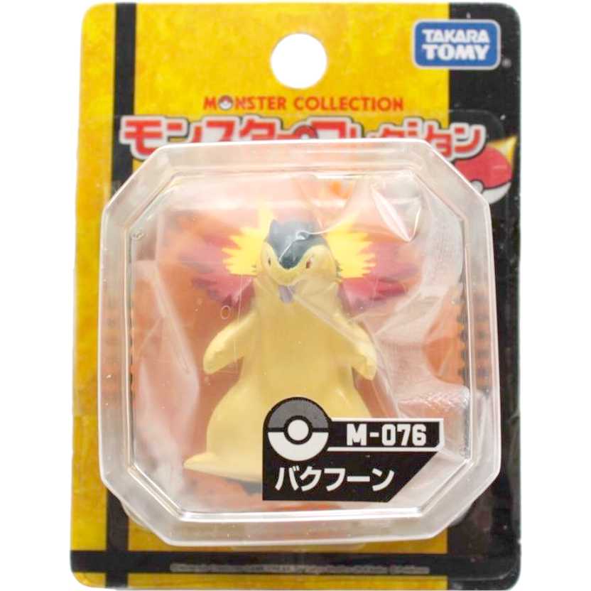 Pokemon Typhlosion / Bakphoon M-076 Monster Collection Takara / Tomy