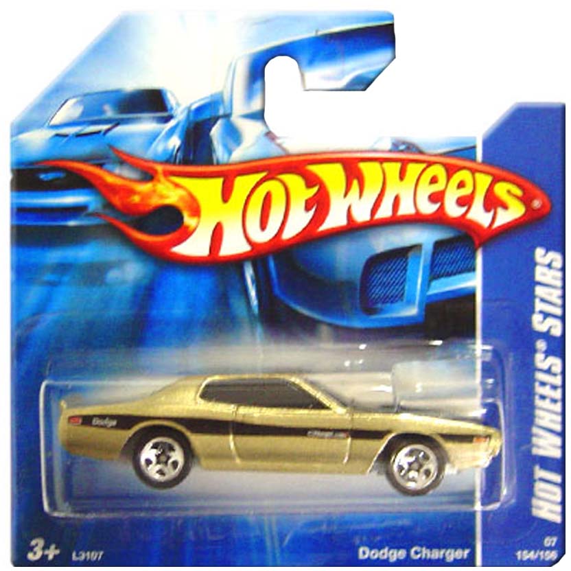 Poster 2007 Hot Wheels 74 Dodge Charger L3107 série 154/156