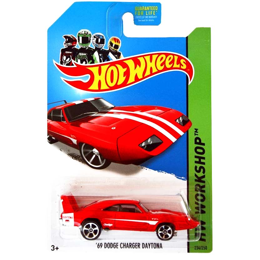 Poster 2014 Hot Wheels 69 Dodge Charger Daytona BFF11 série 234/250