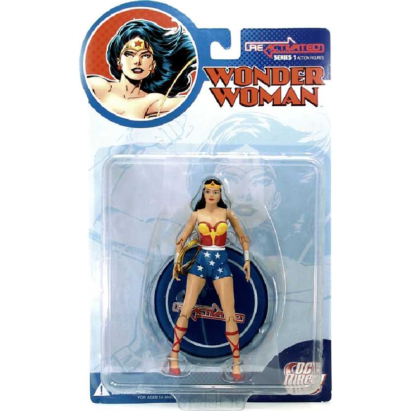 Reactivated Wonder Woman - Mulher Maravilha (série 1) DC Direct Action Figures