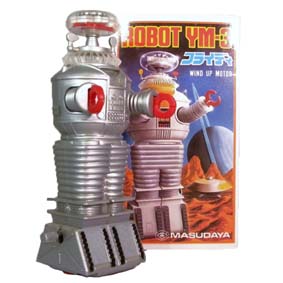 Robot YM-3 Windup (Robo B-9 movido à corda) Robô do seriado Perdidos no Espaço