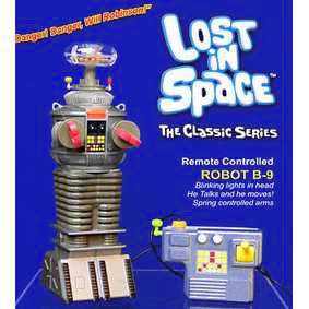 Robô B9 com controle remoto Robot B-9 do Seriado Perdidos no Espaço