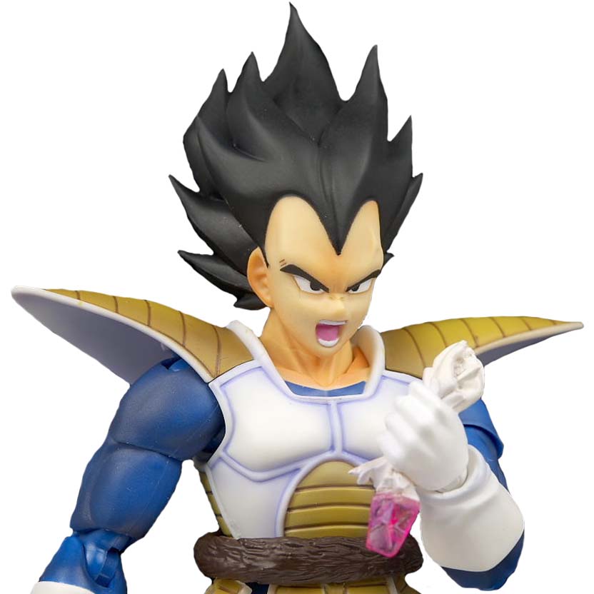 Vegeta - Dragon Ball Super - Boneco Articulado - com Peça