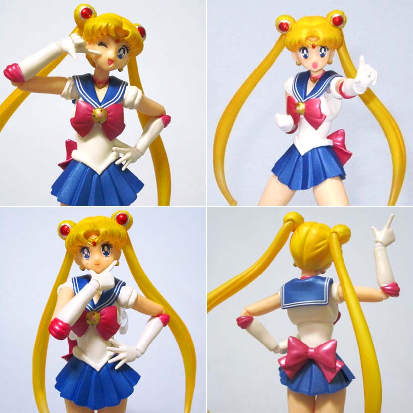 Sailor Moon Bonecas Action Figure Pack 5 Personagens