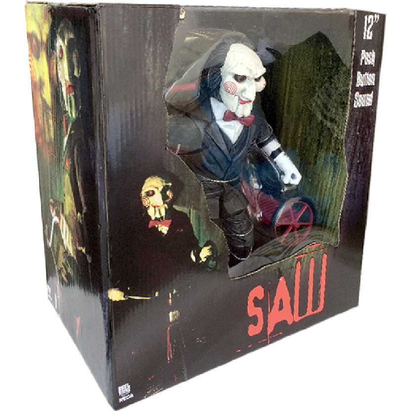 Boneco Jogos Mortais SAW Billy The Puppet da Neca Toys - Arte em