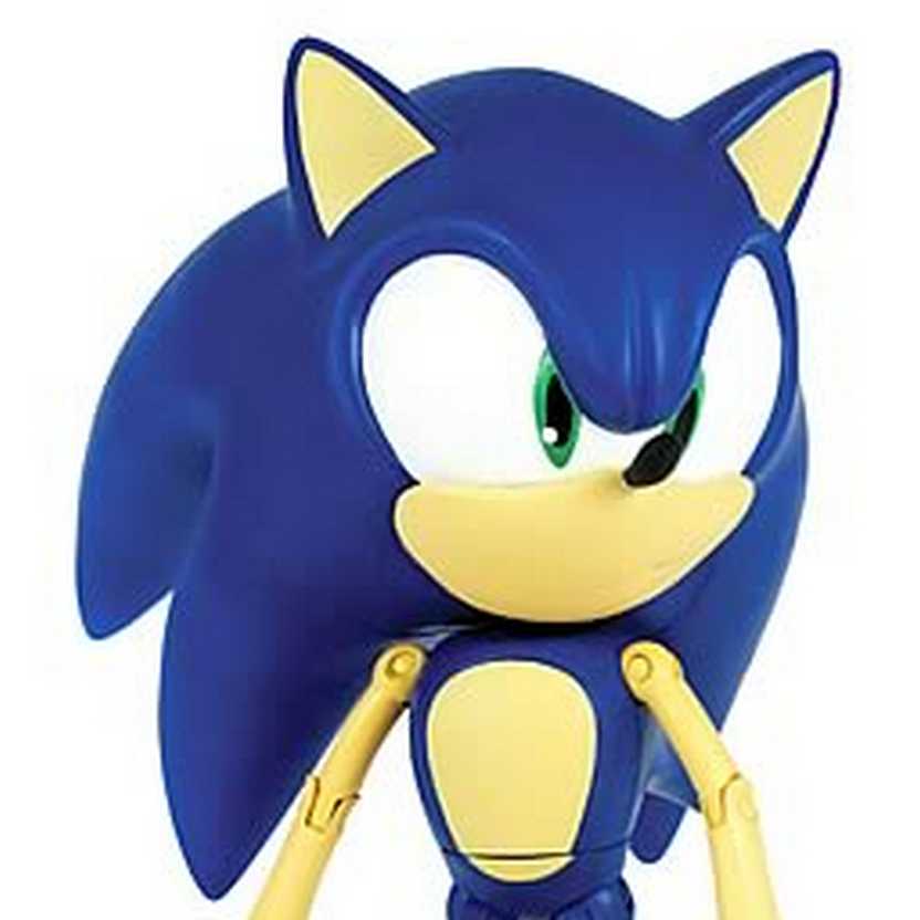 Boneco Sonic The Hedgehog - Shadow 11 Pontos Articulações 10 cm