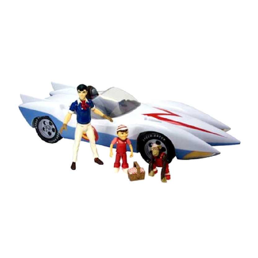 Speed Racer + Mach 5 (c/ Zéquinha e Gorducho) marca Toynami