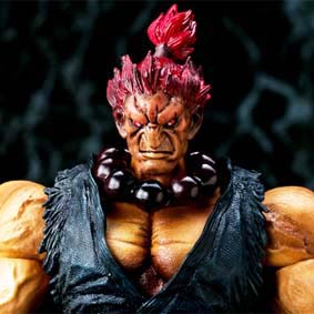 Action Figure Akuma: Street Fighter IV - Play Arts Kai Square Enix