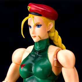 Super Street Fighter IV Arcade Edition Play Arts Kai Non Scale Pre-Painted  PVC Figure: Cammy