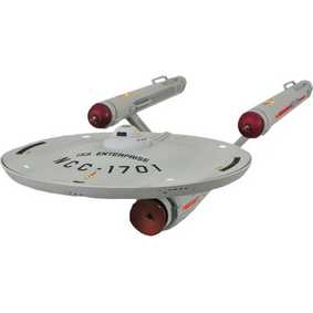 Star Trek Enterprise NCC-1701 (com luz e som) Mirror, Mirror I.S.S.