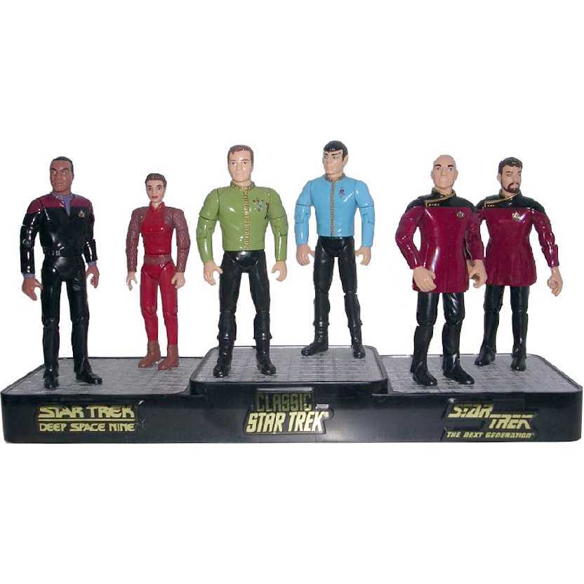 Star Trek Starfleet Officers Collectors Set D (1994) marca Playmates código 6190