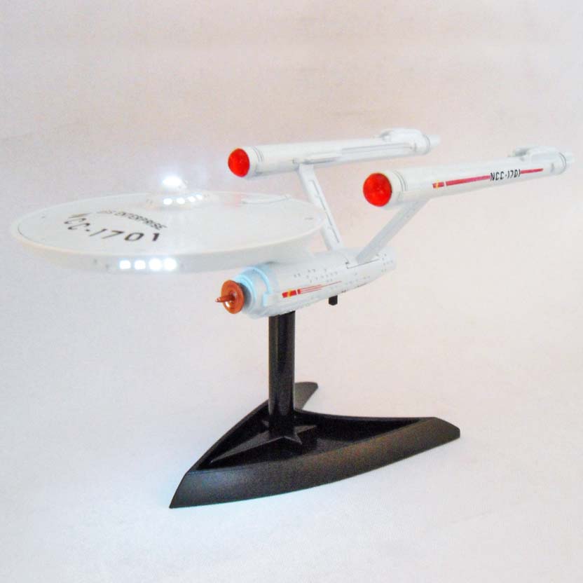 Star Trek Starship USS Enterprise NCC-1701 (Running Press) com luz e livro