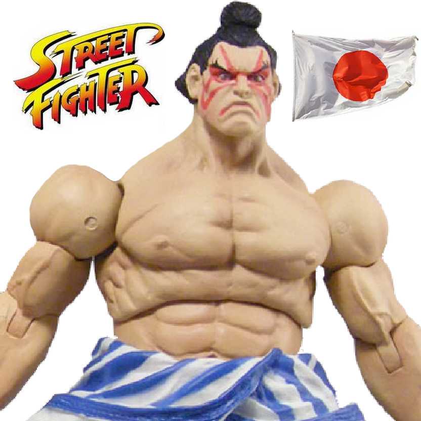 Street Fighter Revolution Edmond Honda: boneco colecionável Sota Toys