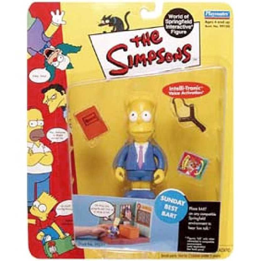 Sunday Best Bart The Simpsons Playmates action figures