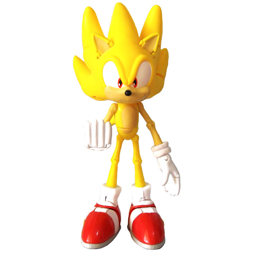 Super Poser Sonic the Hedgehog Action Figure com 25 pontos