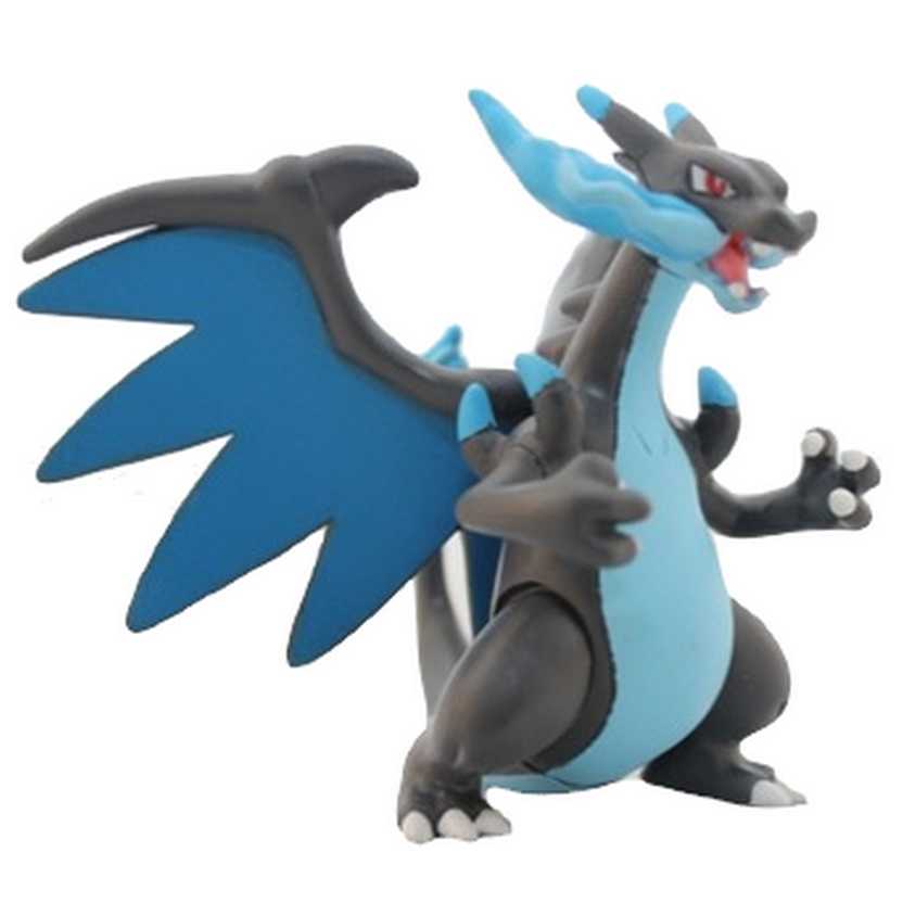 Bonecos Pokémon Raro Mega Charizard X Y Pokémon Go Tomy 15cm