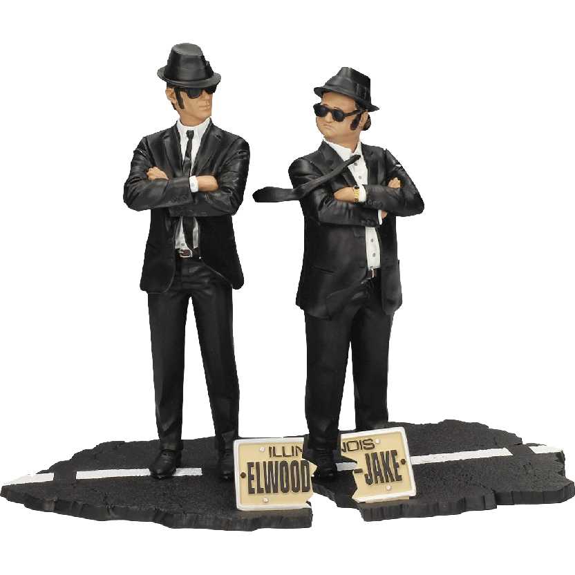 The Blues Brothers Elwood e Jake (Os Irmãos Cara de Pau) Boneco SD Toys