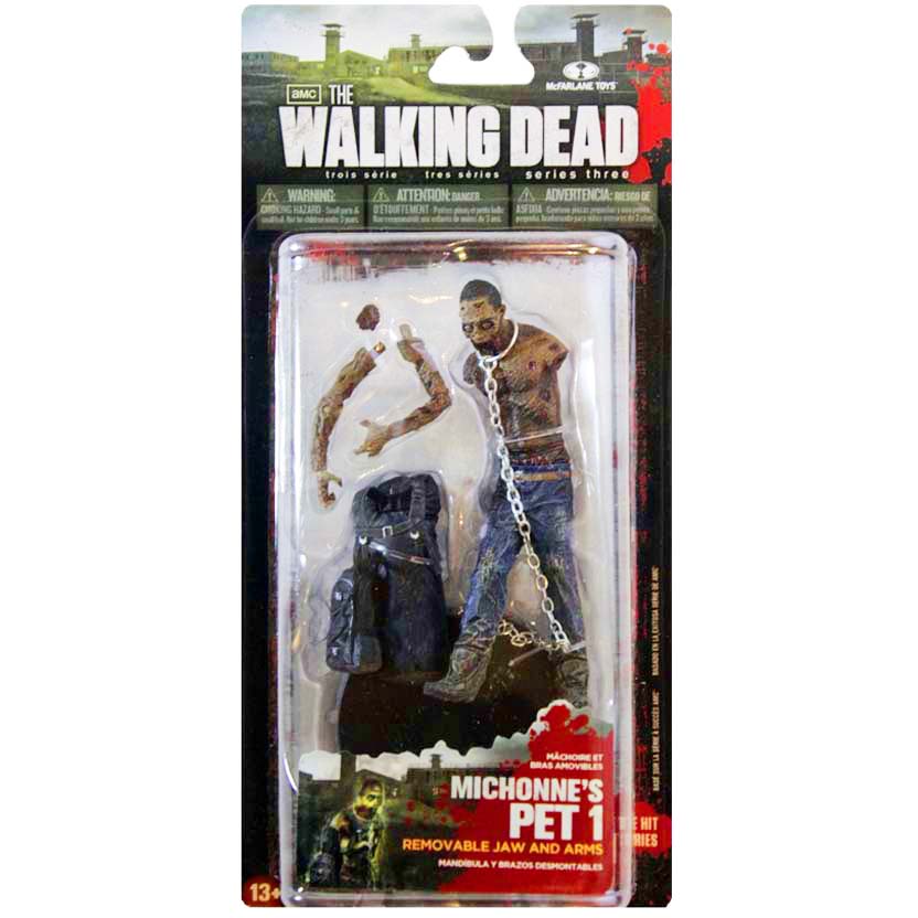 The Walking Dead Action Figures série 3 : Michonnes PET 1 Zombie Mcfarlane Toys