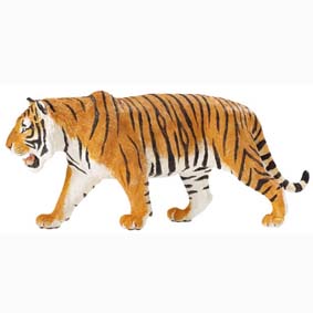 Tigre Siberiano pintado a mão (miniatura Safari Ltd) 111389
