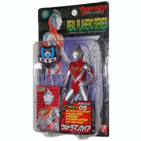 Ultraman Gaia Real Plahero Series 5 com Boton XIG