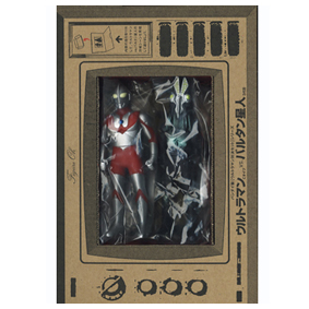 Ultraman VS. Baltan Alien (diorama de papelão)