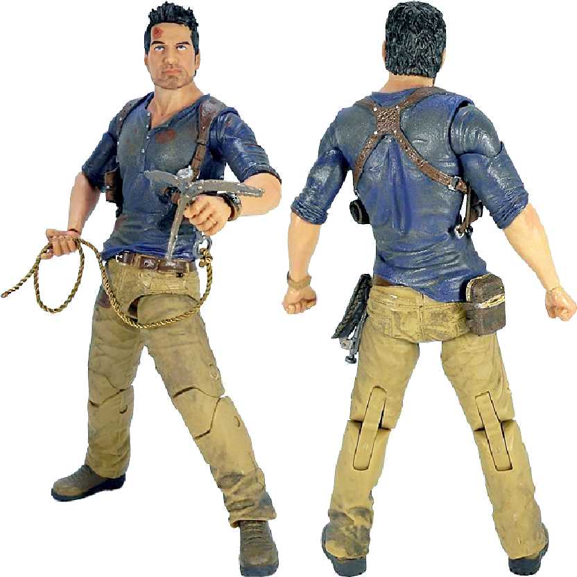 Figure Action Boneco Nathan Drake Uncharted 4 Neca