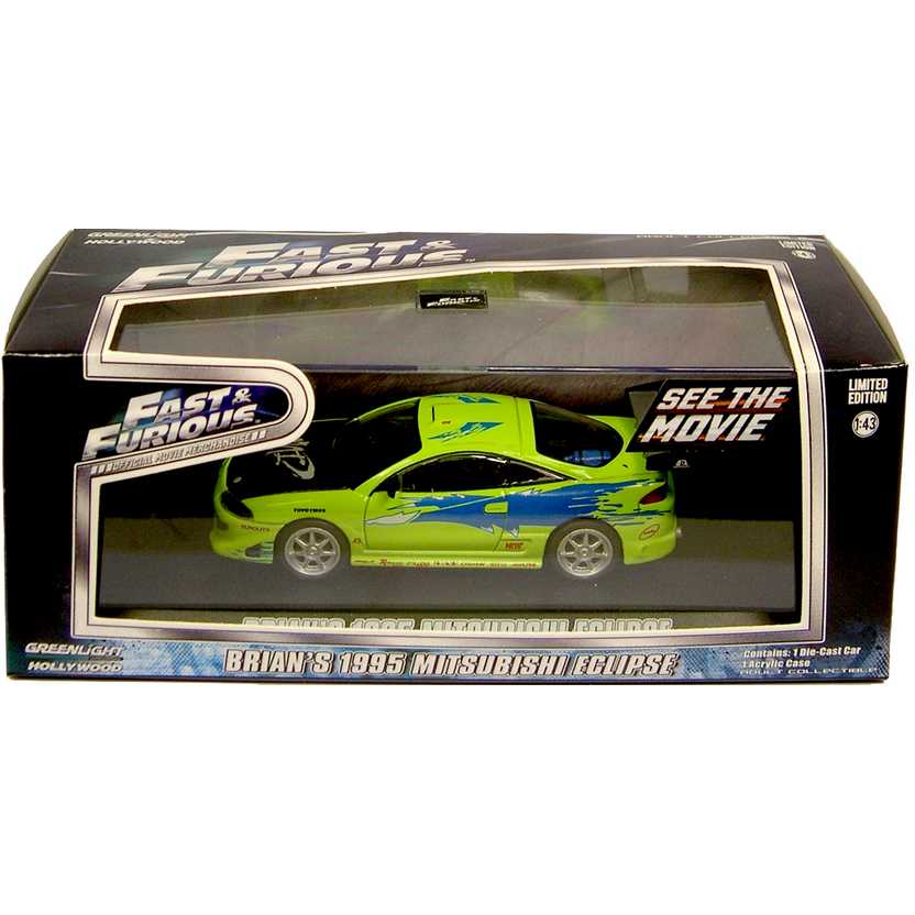 Hot Wheels - Carrinhos Velozes e Furiosos - Mitsubishi Eclipse Grl73 - MP  Brinquedos