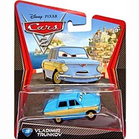 Vladimir Trunkov Carros 2 Mattel Coleção Filme Cars 2 Disney Pixar 2012  #28