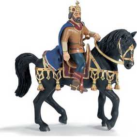 World of Knights King on Horseback - 70049